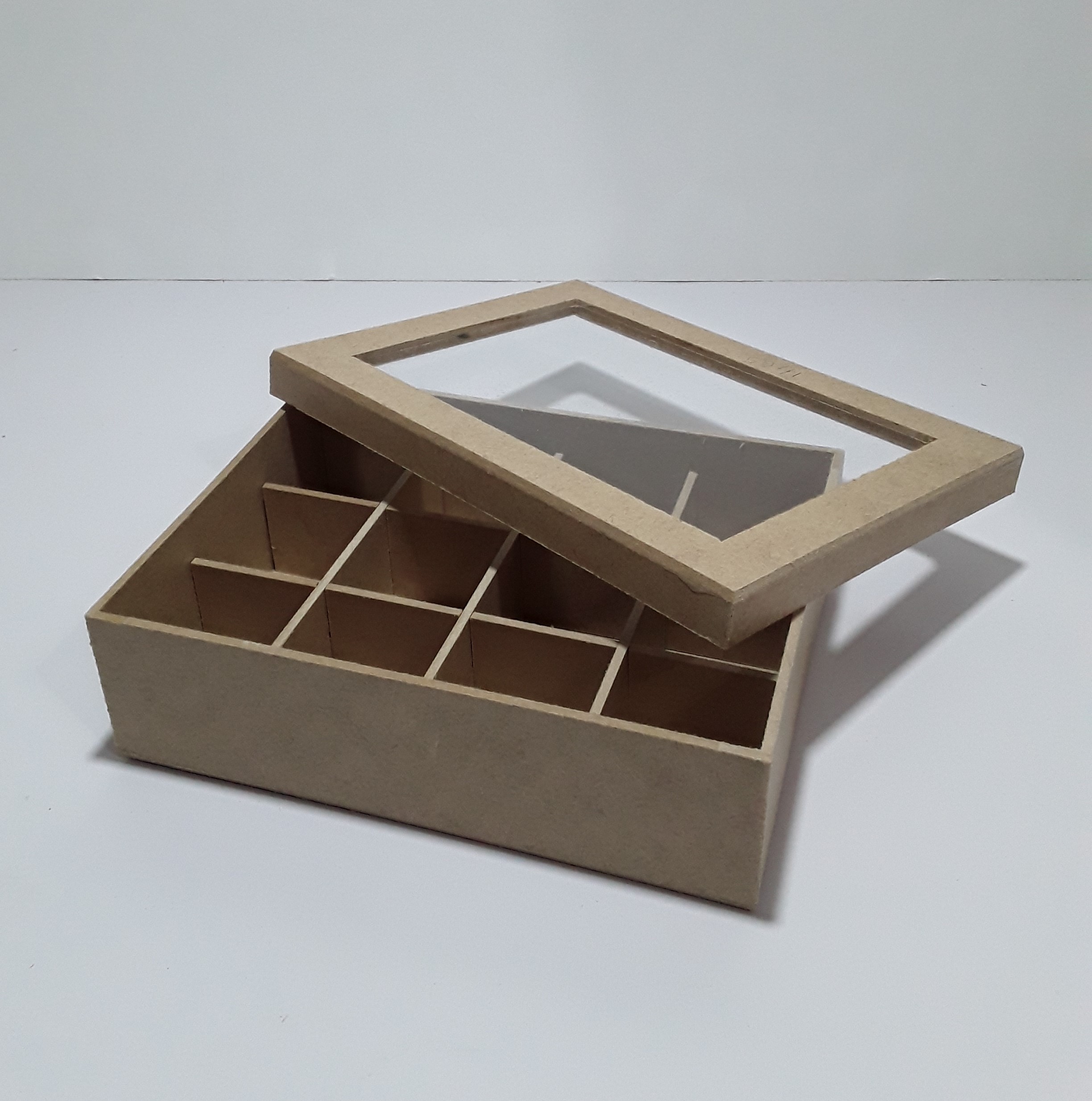 Caixa Bombom c/ 12 div 14x19x6